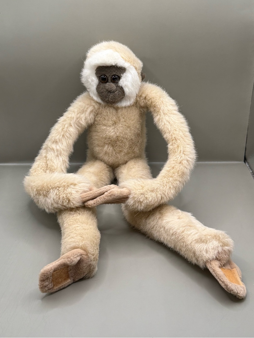 Vintage Wild Republic K&M Long Armed Hanging Monkey Plush Stuffed Animal